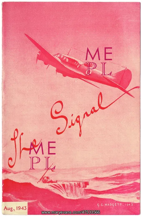  : Cover of The Signal, August 1943