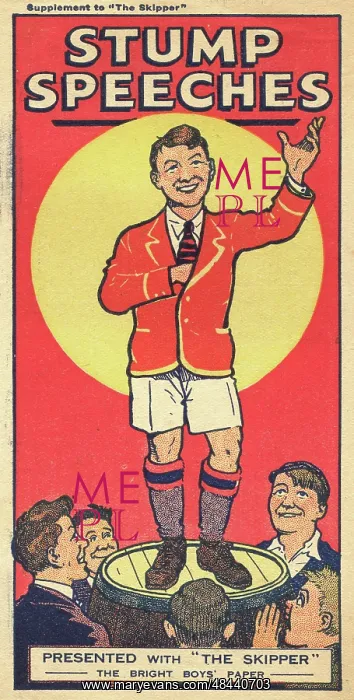  : Cover of Stump Speeches
