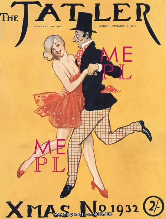 : Front cover from The Tatler : Front cover from The Tatler