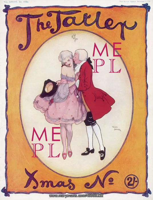 : Front Cover - The Tatler, December 1922 : Front Cover - The Tatler, December 1922