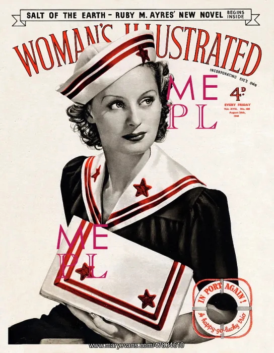 : Cover of Woman's Illustrated Magazine : Cover of Woman's Illustrated Magazine