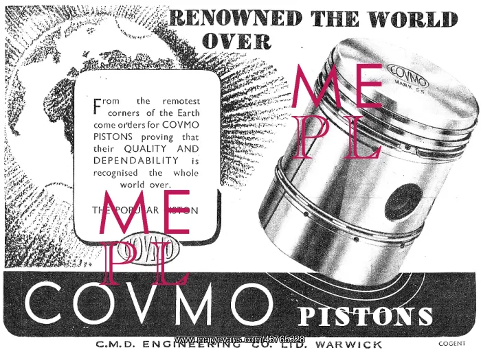  : Covmo Pistons 1942