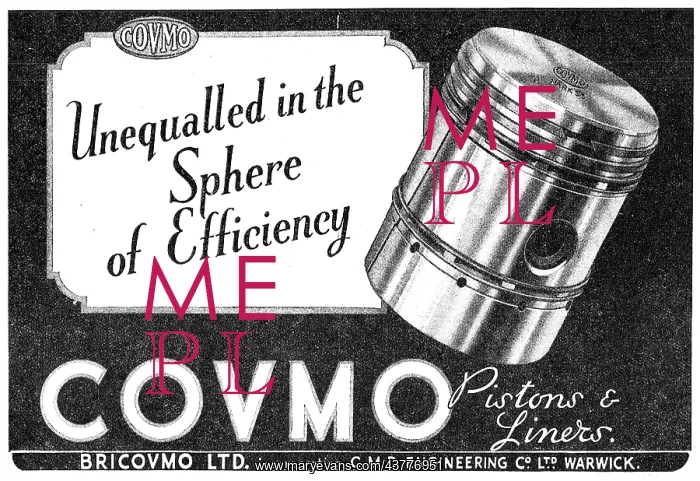 : Covmo Pistons & Liners : Covmo Pistons & Liners