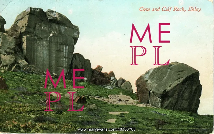 : Cow & Calf Rock, Ilkley, Yorkshire : Cow & Calf Rock, Ilkley, Yorkshire
