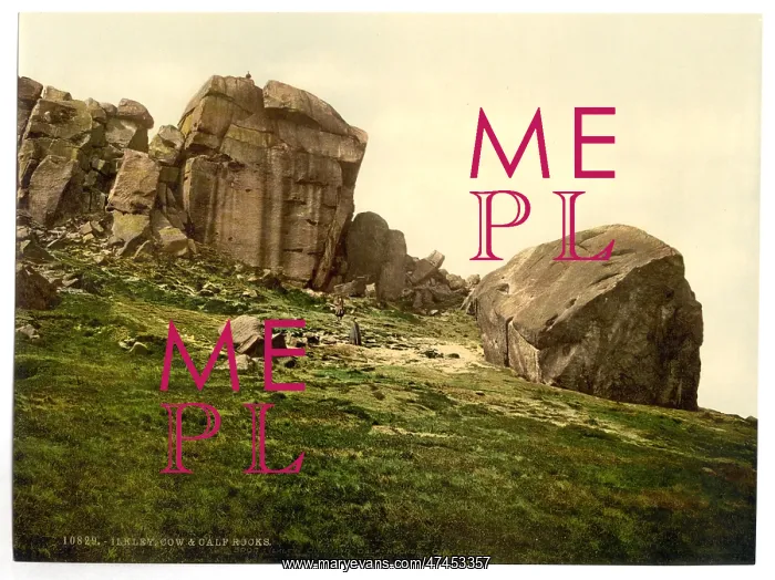 : Cow and Calf Rocks, Ilkley, England : Cow and Calf Rocks, Ilkley, England