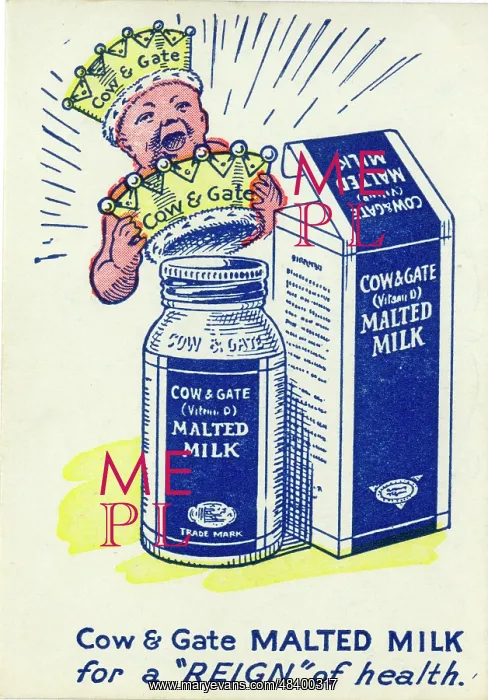 : Cow & Gate Playing Card - Game of Snap - Malted Milk : Cow & Gate Playing Card - Game of Snap - Malted Milk