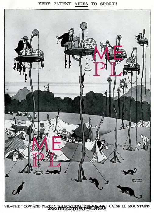 : The Cow and Plate Polecat Trapper : The Cow and Plate Polecat Trapper