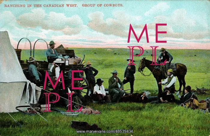 : Cowboy Camp, The West : Cowboy Camp, The West
