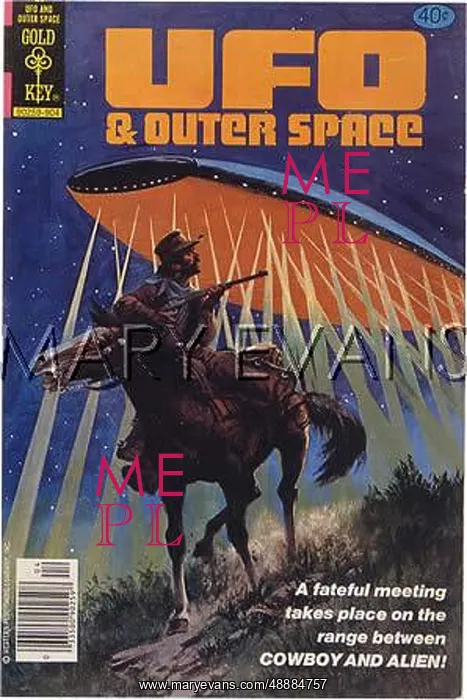 : COWBOY AND UFO : COWBOY AND UFO