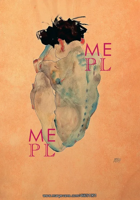 : Cowering (mal nude) (Kallir D1146). 1912 : Cowering (mal nude) (Kallir D1146). 1912