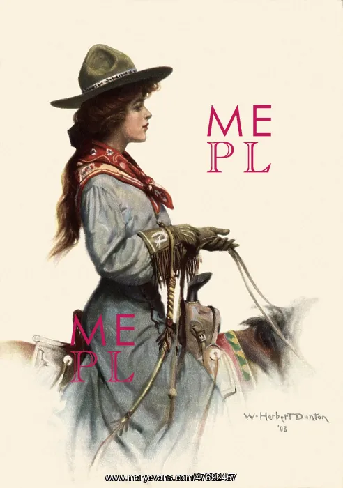  : Cowgirl in Profile