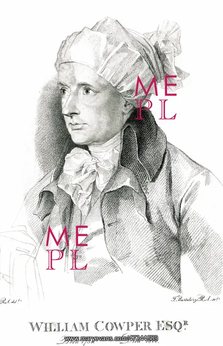  : COWPER. WILLIAM COWPER (1731 - 1800), English poet