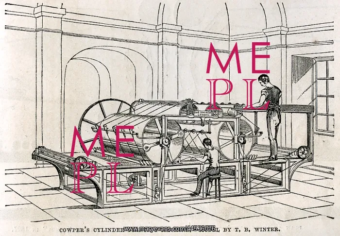  : Cowpers Cylinder Printing Machine