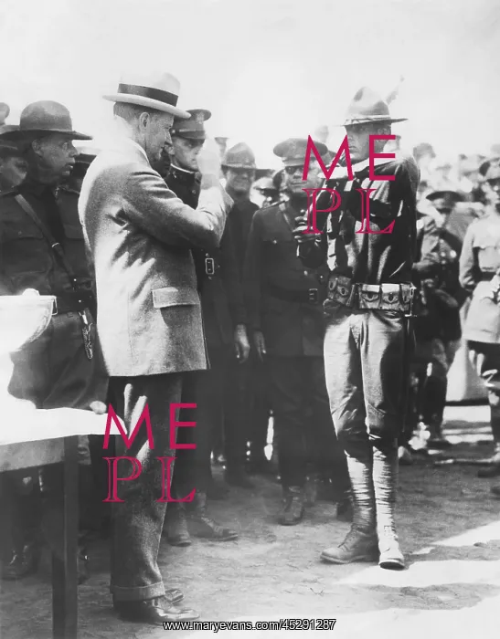 : Cpl. John Coolidge salutes his Commander in Chief : Cpl. John Coolidge salutes his Commander in Chief