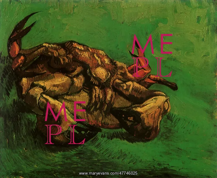  : Crab on Its Back, by Van Gogh