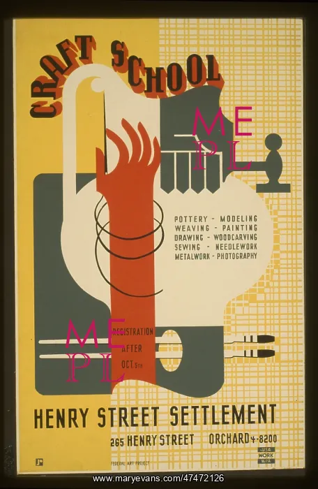 : Craft school Pottery, modeling, weaving, painting, drawing : Craft school Pottery, modeling, weaving, painting, drawing