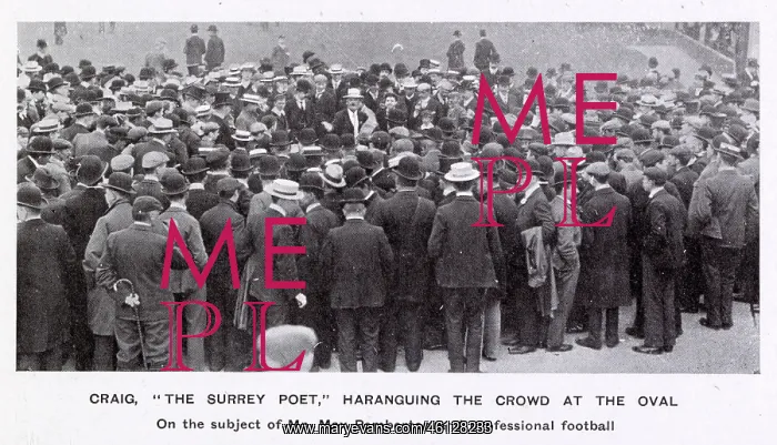 : Craig, the Surrey Poet, at the Oval : Craig, the Surrey Poet, at the Oval