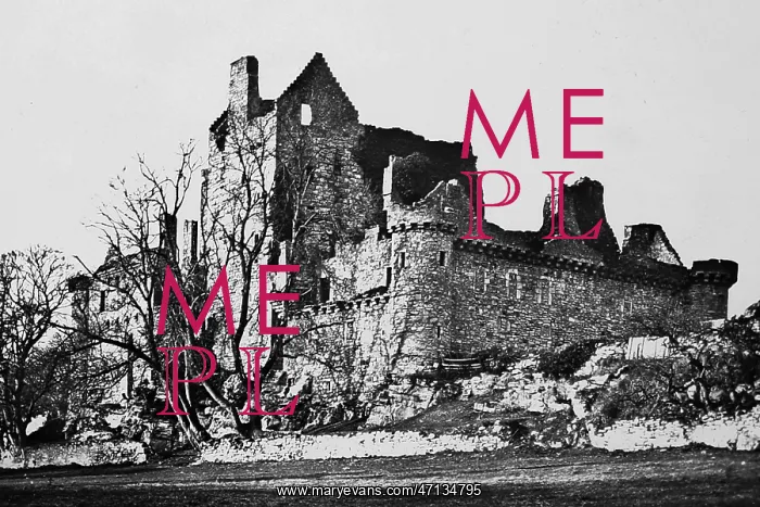  : Craigmillar Castle, Victorian period