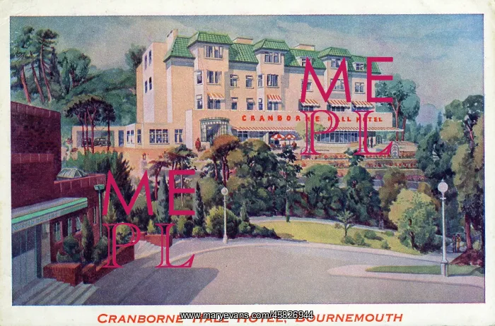 : Cranborne Hall Hotel, Bournemouth, Dorset : Cranborne Hall Hotel, Bournemouth, Dorset