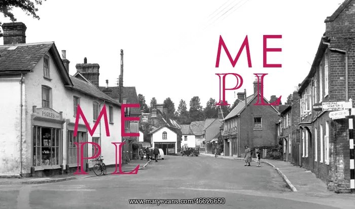  : Cranborne, the Square 1954
