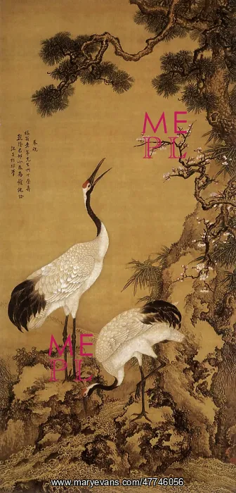  : Crane and Pine
