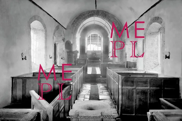  : Crantock, the Church, interior 1894