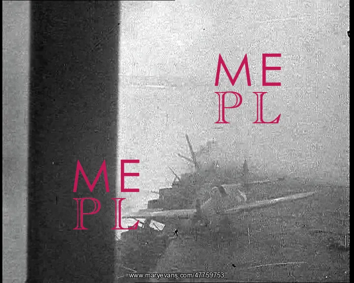 : A Crashed Plane on the Deck of an Aircraft : A Crashed Plane on the Deck of an Aircraft