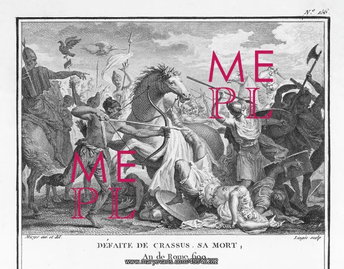 : Crassus defeated at Carrhae and executed : Crassus defeated at Carrhae and executed
