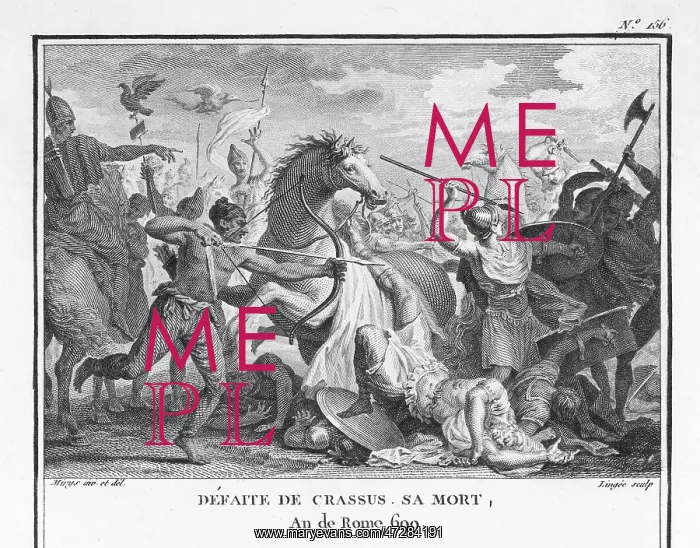 : Crassus defeated at Carrhae and executed : Crassus defeated at Carrhae and executed