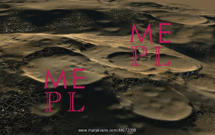: The cratered surface of the moon : The cratered surface of the moon
