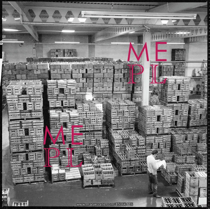 : Crates of beer ready for dispatch from McMullen's Brewery : Crates of beer ready for dispatch from McMullen's Brewery