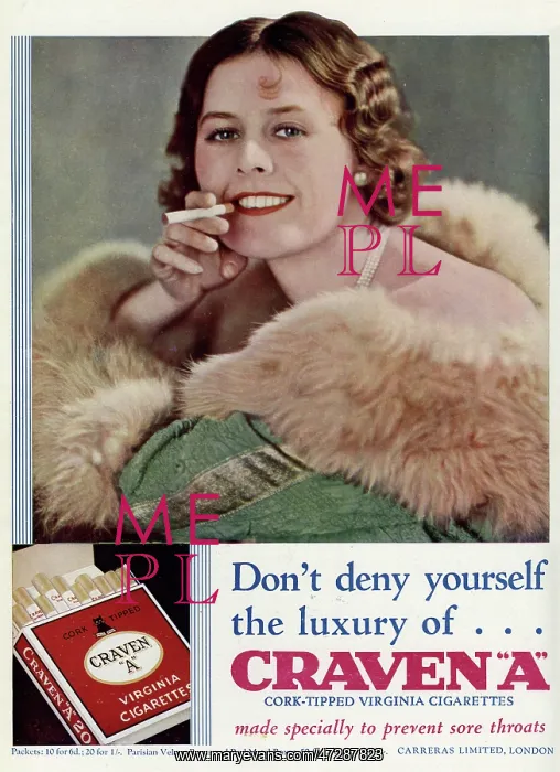 : CRAVEN CIGARETTES : CRAVEN CIGARETTES