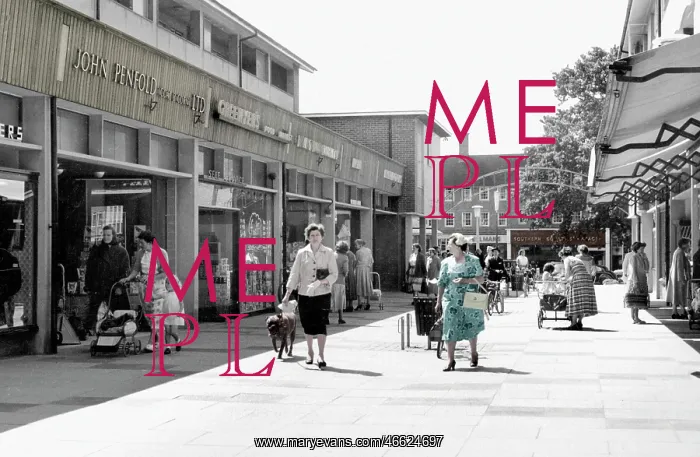  : Crawley, the Broadwalk c1960