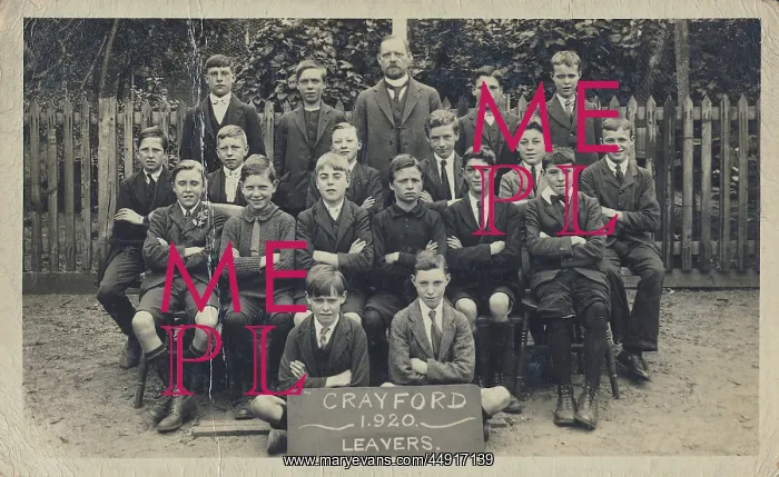 : Crayford 1920 Leavers : Crayford 1920 Leavers
