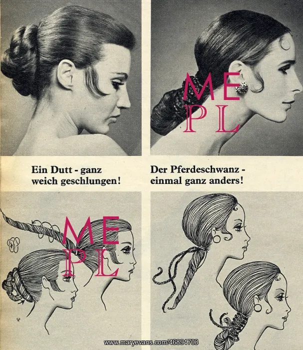: How to create stylish hair designs in Neue Mode 1969 : How to create stylish hair designs in Neue Mode 1969