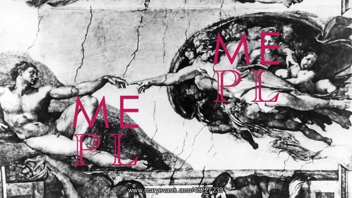 : The Creation of Adam by Michelangelo : The Creation of Adam by Michelangelo