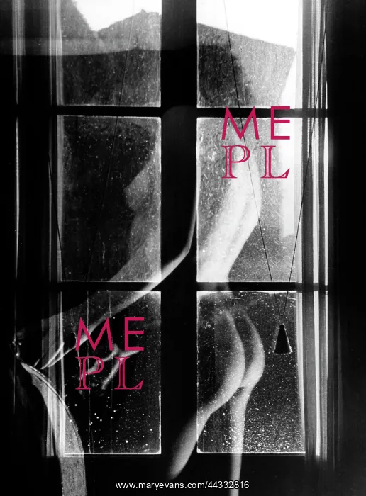 : Creative. Female nude seen from behind; a chair nearby with a window in the forefront : Creative. Female nude seen from behind; a chair nearby with a window in the forefront