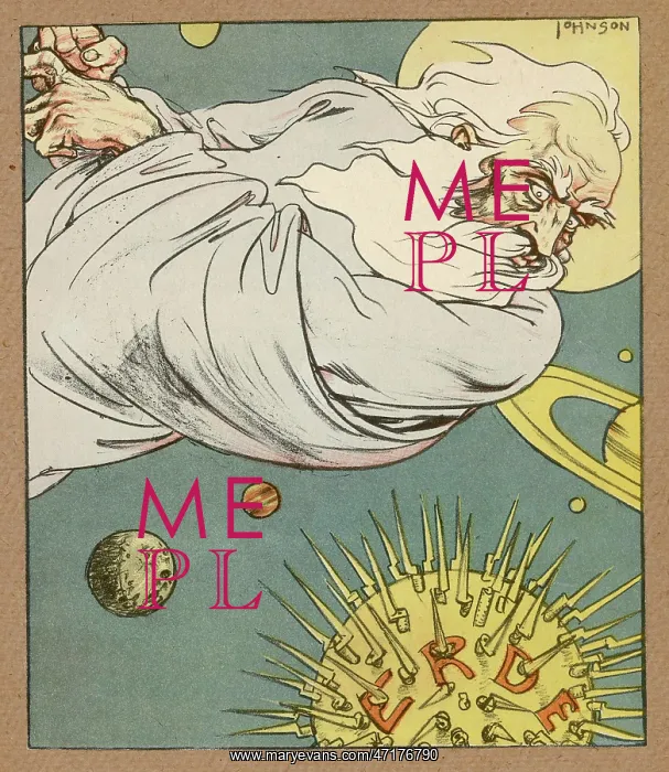: Creator god appalled by his own creation, 1931 : Creator god appalled by his own creation, 1931