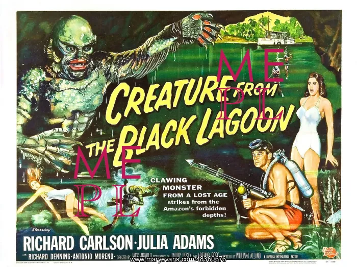 : Creature from the Black Lagoon a 1954 monster : Creature from the Black Lagoon a 1954 monster