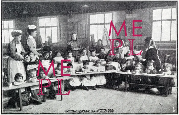 : Creche in West London 1904 : Creche in West London 1904
