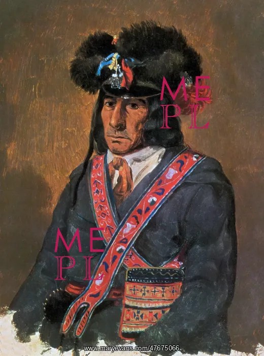 : Cree Indian Guide, Fort Edmonton : Cree Indian Guide, Fort Edmonton
