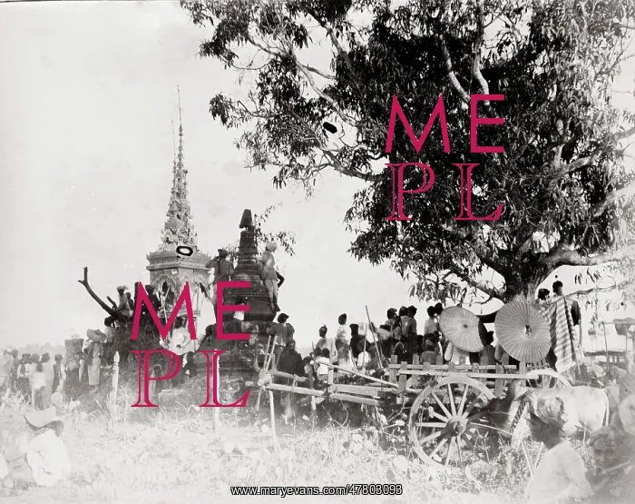 : Cremation of a Burmese Buddhist monk, pongyi : Cremation of a Burmese Buddhist monk, pongyi