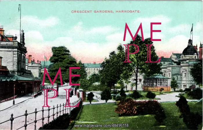 : Crescent Gardens, Harrogate, Yorkshire : Crescent Gardens, Harrogate, Yorkshire