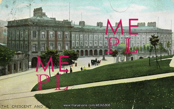 : The Crescent & Slopes, Buxton, Derbyshire : The Crescent & Slopes, Buxton, Derbyshire