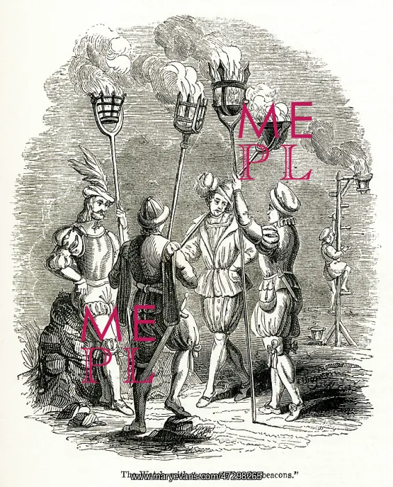 : CRESSETS AND STREET LAMP : CRESSETS AND STREET LAMP