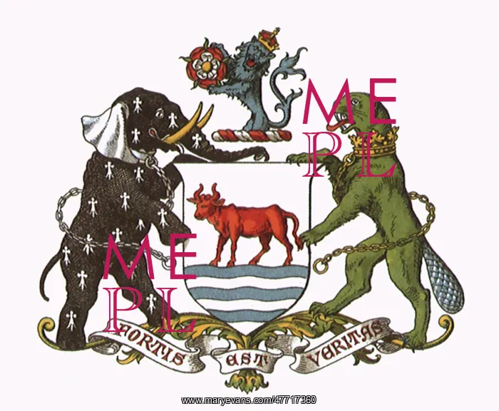 : Crest with Elephant : Crest with Elephant