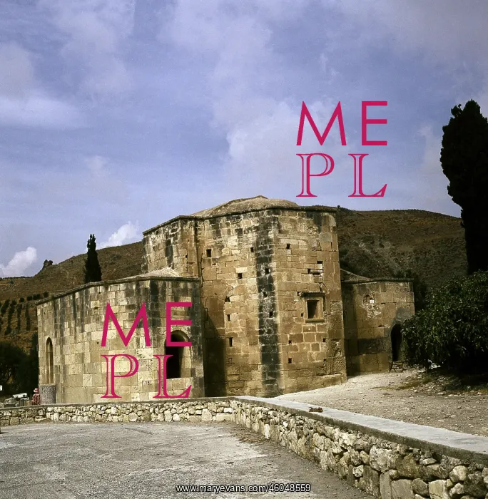  : Crete, Greece, Gortyn, churches, Titus basilica