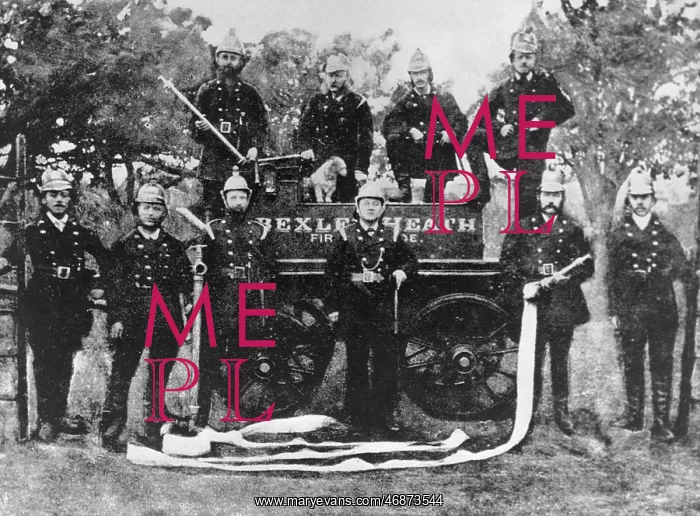 : Crew of the Bexleyheath Fire Brigade, Kent : Crew of the Bexleyheath Fire Brigade, Kent