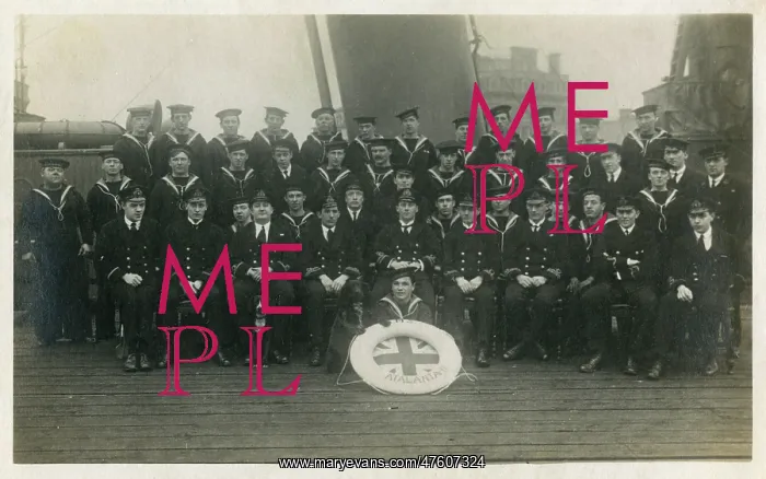  : Crew on board HMS Atalanta