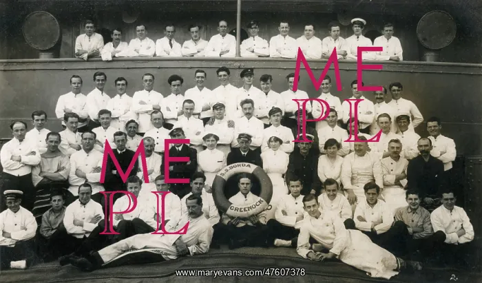 : Crew on board SS Borda : Crew on board SS Borda